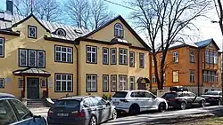 Начальный отрезок улицы Пеэтера Сюда