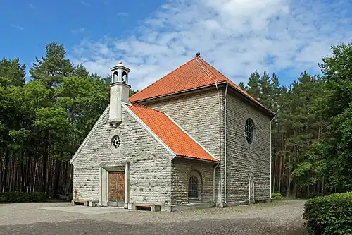 Часовня кладбища Метсакальмисту