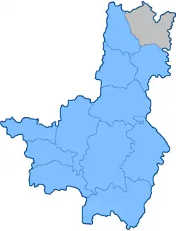 Темниковский уезд на карте