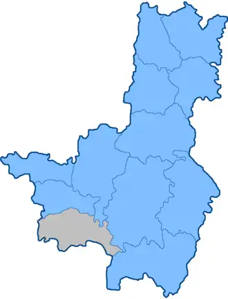 Демшинская волость на карте