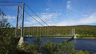 Висячий мост Тана, 2017 год