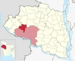 Таноре на карте