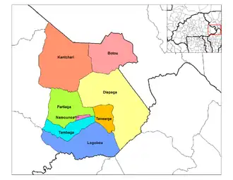 Тапоа на карте