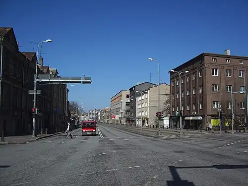 Перекрёсток с улицей К. Тюрнпуу