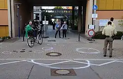 на следующий день после события