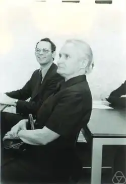 Дочь Татьяна ван Аарден-Эренфест (1904—1984) в 1977 г.