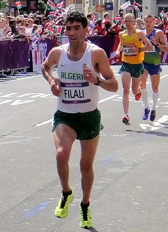 На олимпийском марафоне в Лондоне