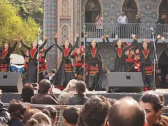 Празднование в Тбилиси, 2010