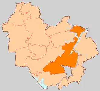 Центральное сельское поселение на карте