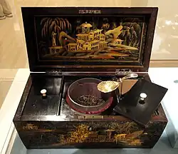 Китайская чайница конца XVIII века, из собрания Индианаполисского художественного музея