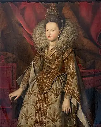 Портрет кисти Санто Перанды (1620). Галерея Эсте, Модена