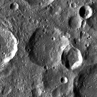 Снимок зонда Lunar Reconnaissance Orbiter.