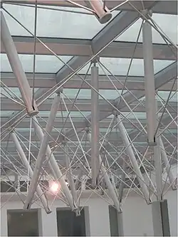 Крыша нового вестибюля