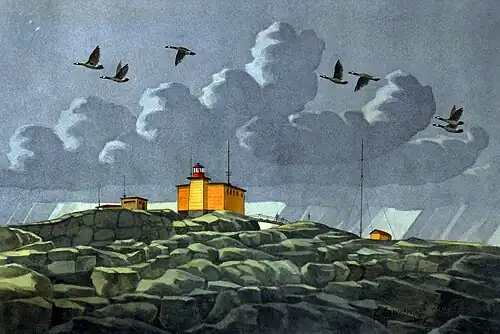 В. И. Овчинников«Маяк Териберский»