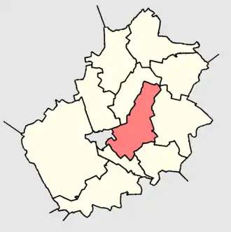 Терновское сельское поселение на карте