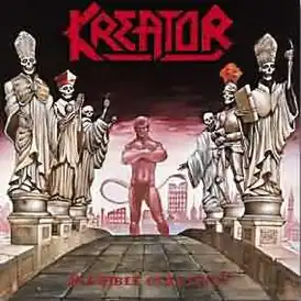 Обложка альбома Kreator «Terrible Certainty» (1987)