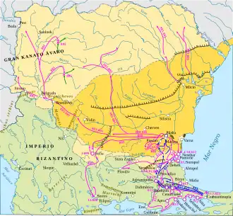 Первое Болгарское царство при Круме