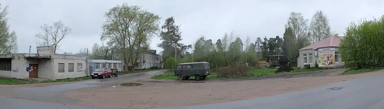 Панорама посёлка Большое Поле. 2015 год