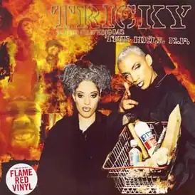 Обложка альбома Tricky «The Hell EP» (1995)