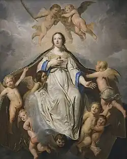 Ассунта (Вознесение Марии). 1648. Холст, масло. Музей изящных искусств, Гент