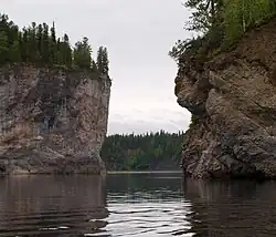 «Средние ворота» на реке Щугоре