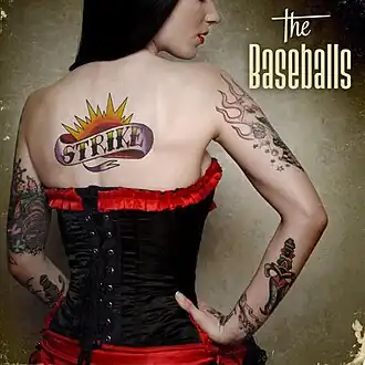 Обложка альбома The Baseballs «Strike!» (2009)