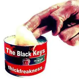 Обложка альбома The Black Keys «Thickfreakness» (2003)