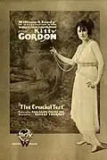 В рекламе фильма «Решающий тест[англ.]» (1916)