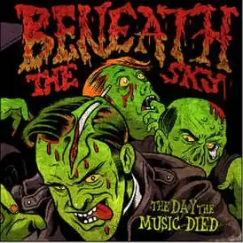 Обложка альбома Beneath the Sky «The Day the Music Died» (2008)