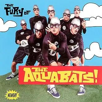 Обложка альбома The Aquabats «The Fury of The Aquabats!» (1997)