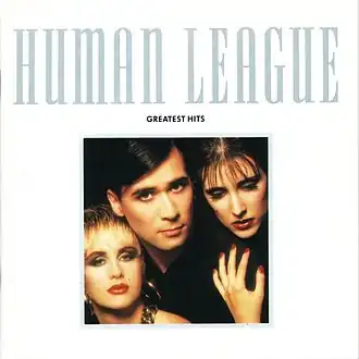 Обложка альбома The Human League «Greatest Hits» (1988)
