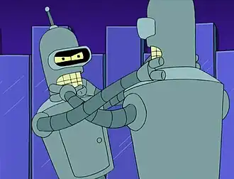 Бендер борется с Флексо