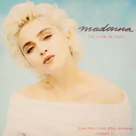 Обложка сингла Мадонны «The Look of Love» (1987)