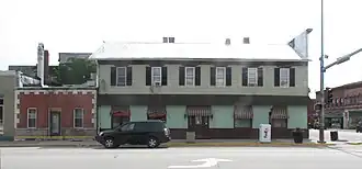 Lunchroom Building, самое старое сохранившееся здание в городе