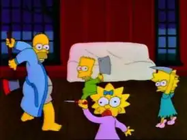 Симпсоны под влиянием дома ужасов