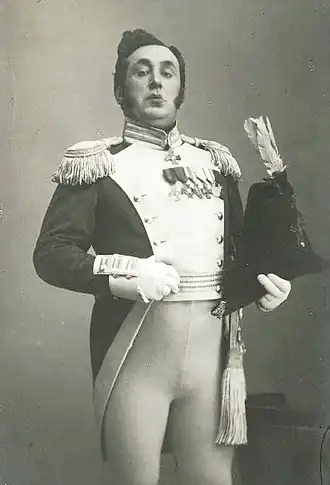 С. А. Головин в роли Скалозуба