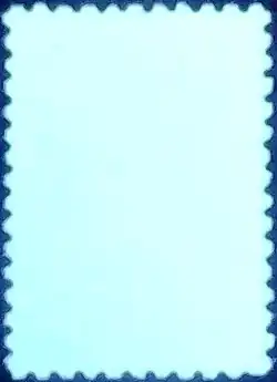 При УФ-излучении с длиной волны 365 нм. Оборот марки