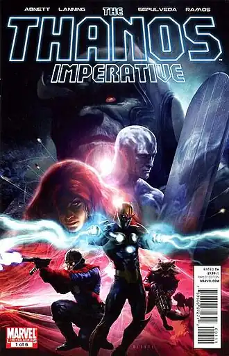 Обложка The Thanos Imperative #1