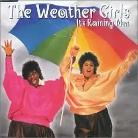 Обложка сингла The Weather Girls «It’s Raining Men» (1982)