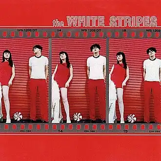 Обложка альбома The White Stripes «The White Stripes» (1999)