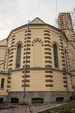 Апсида снаружи