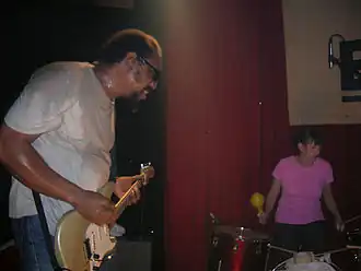 The Gories на концерте4 июля 2009(Совместный концерт с The Oblivians)