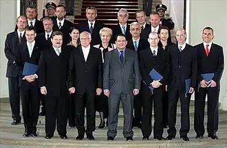 Правительство Пароубка и президент Вацлав Клаус