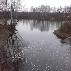 Устье Вороньего Брода осенью