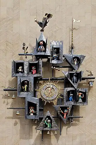 «Кукольные часы» на здании театра