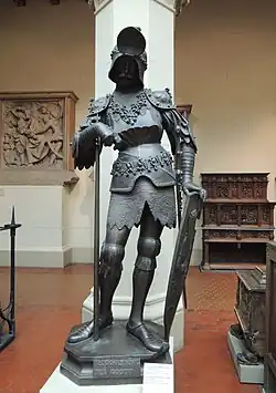 Король Теодорих. Статуя для надгробия императора Максимилиана. Гипсовый слепок. Государственный музей изобразительных искусств имени А. С. Пушкина, Москва