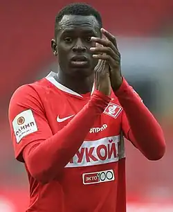 Тиуб в составе «Спартака-2» в 2019 году