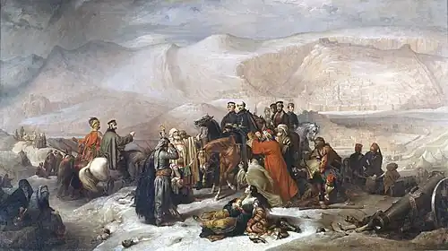Сдача турецкой крепости Карс (1860)