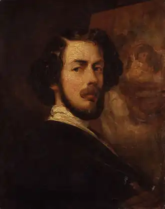 Томас Джонс Баркер (автопортрет)