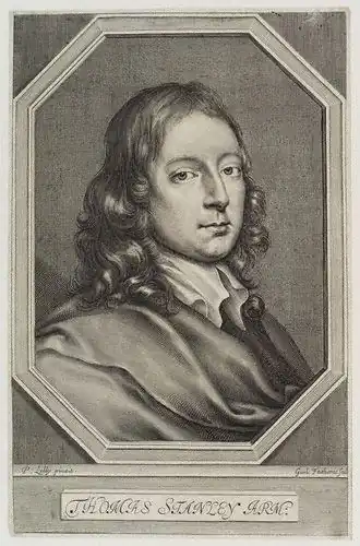 Томас Стэнли (гравюра Уильяма Фейтхорна по портрету Питера Лели, 1655)